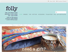 Tablet Screenshot of follypdx.com